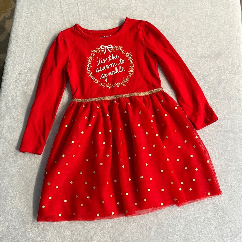 Cat & Jack Christmas dress
